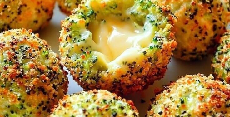 Bombitas de brócoli y queso